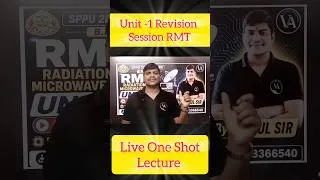 Thumbnail: RMT Unit-1 Revision Session Scheduled Today #rmt #entc #sppu