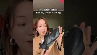 Thumbnail: Affordable Gorpcore Trail Shoes | New Balance Nitrel Styling #shorts