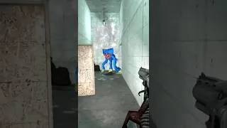 Thumbnail: Huggy Wuggy RUNS SO FAST AROUND CORNERS!!! Garry's Mod Nextbot Jumpscare