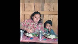 Thumbnail: Pork and watercress mix recipe in village kitchen ￼