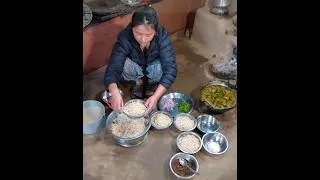 Thumbnail: Soup and noodles || egg Thukpa soup in the kitchen ￼￼