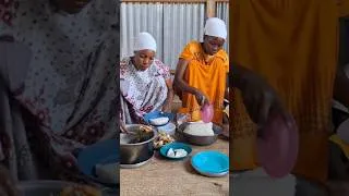Thumbnail: African Village Moms Grills Chicken & Serves with Veges #africanvillagelife #villagecooking #shorts