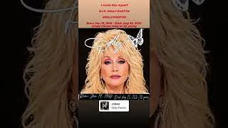 Thumbnail: R.I.P. #DOLLYPARTON _Born: Jan 19, 1946 - Died: Aug 25, 2026 (Dolly Parton Died at 80 years) #Jolene