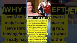 Thumbnail: Last Man Standing: The True Reasons Main Characters Left #shorts