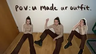 Thumbnail: POV: your homemade outfit makes its debut #shorts