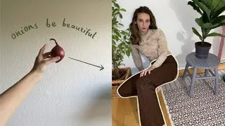 Thumbnail: Making trousers inspired by an onion. #shorts