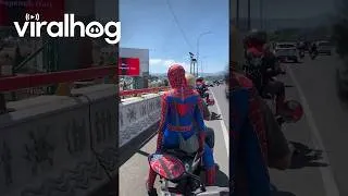 Thumbnail: Parade of Spider-Men in Bandung, Indonesia || ViralHog