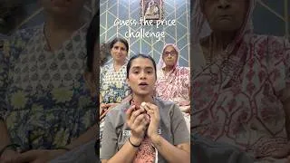 Thumbnail: Guess the price challenge with mummy and amma🤣