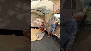 Thumbnail: Hotel or Camp? #camping #outdoors #familytime #glamping #luxurytent