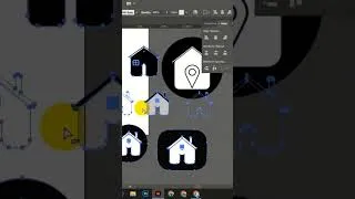 Thumbnail: Home Icon Design #brandidentity #illustrator #businescardillustrator #branding #icondesignprocess