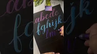 Thumbnail: Connect Brush Calligraphy Letters | lmno Practice| Beginner-Friendly Tutorial #calligraphy #tutorial