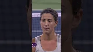 Thumbnail: Garbiñe Muguruza 🇪🇸 Locked In Under The Lights | Cincinnati ⚡ #shorts