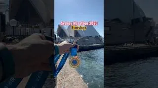Thumbnail: Finisher at Sydney Marathon 2026. Technically my PB since This was my first marathon😋#marathon #fyp