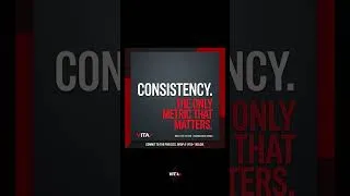 Thumbnail: Consistency the only metric that matters.