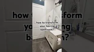 Thumbnail: How to transform your boring bathroom