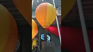 Thumbnail: Hot Air Balloon Experiment at the National Museum of Scotland 🎈 #shorts