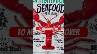 Thumbnail: Hand-lettered cover for Northern Virginia magazine! #handlettering #magazine #letteringartist