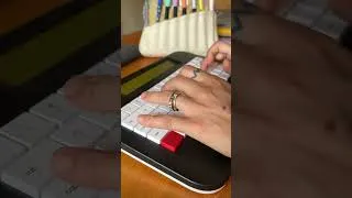 Thumbnail: ASMR Typing with Freewrite Alpha. #asmrtyping #freewriting #freewritealpha #typingasmr