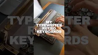 Thumbnail: My Retro Typewriter Keyboards  #asmrtyping