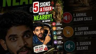 Thumbnail: 5 SIGNS A TIGER MAY BE NEARBY 🐅🌿 #Shorts