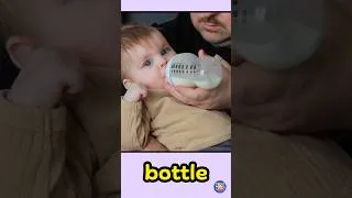Thumbnail: Say Bottle! Drink from the Bottle  #firstwords #babylearning #babywords