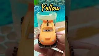 Thumbnail: Disney Cars Lightning McQueen changes color from yellow to red #cars #lightningmcqueen #pixarcars