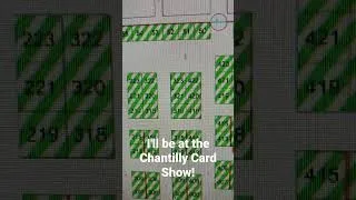 Thumbnail: I'll be at the Chantilly Card Show October 21st through October 23rd!