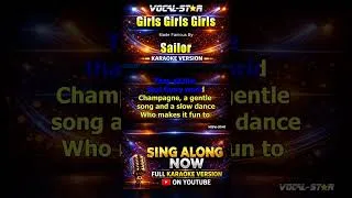 Thumbnail: Sailor - Girls Girls Girls (Karaoke Studio Version) with Lyrics On Screen #karaokeversion #karaoke