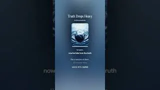 Thumbnail: Truth Drops Heavy