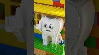 Thumbnail: Wind blows... cardboard falls! Lego stays! Brick wins! 💨📦❌🧱✅🎵VocaVoca🥑Karaoke Kids Songs