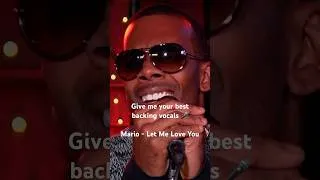 Thumbnail: Mario's on lead. Backing vocals are wide open — give me your best. 🎤 #DuetChallenge