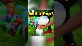 Thumbnail: Will the Balloon Pop? #satisfying #balloon #soda #experiment #mentos