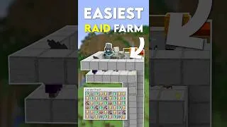 Thumbnail: Minecraft: EASY RAID FARM TUTORIAL1 26.1 #shorts #minecraft