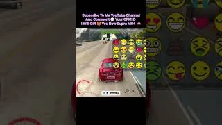 Thumbnail: Toyota Supra MK4 🚘 VS Mercedes AMG ☠️ #mercedes #amg #toyota #supra #gaming #mobilegame #shorts