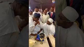 Thumbnail: K1 de ultimate went to greet OBA elegushi as he arrived