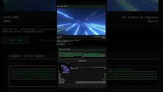 Thumbnail: A "2001"-style visualizer for Conway's Game of Life #creativecoding #gameoflife