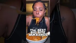 Thumbnail: BIG BITES mukbangs #mukbang #mukbangs #asmr #food #eating