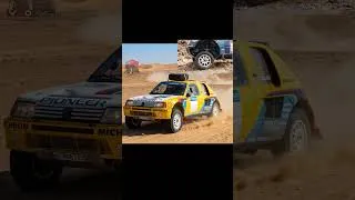 Thumbnail: The Group B Legend That Broke the Dakar Rally 🤯 #shorts