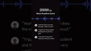 Thumbnail: Mouse Repellent Sound (20s) – 20000Hz Frequency to Keep Mice Away