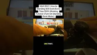 Thumbnail: NBA 2K27: How to Standing Skill Dunk Every Time 100% Working Tutorial! (Turn On Standing Dunk Meter)