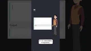 Thumbnail: JavaScript Arithmetic Operators - Part 7 - Exponentiation - #w3schools #javascript #programming