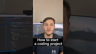 Thumbnail: How to Start A Coding Project From Scratch #javascript #technology #angular #programming