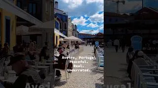 Thumbnail: Real moments. No voice over. No misic. Just Aveiro’s Portugal rhythm. Watch the full video!