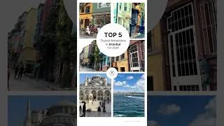 Thumbnail: Top 5 Must-See Tourist Attractions in #istanbul 2024 #travel #turkey #shorts #walking #destination