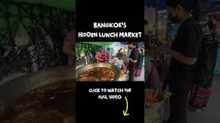 Thumbnail: 🇹🇭 Where real locals eat in Bangkok: Lalai Sap Market in Silom