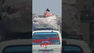 Thumbnail: When you need a lift in eygpt,  do what the locals do! 😆🤯😱