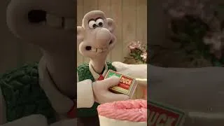 Thumbnail: Just In Time ⌚🥰 | Wallace & Gromit #shorts