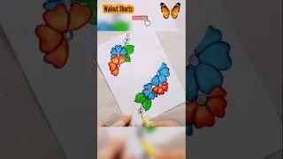 Thumbnail: Front page design🍁🍁🍁#walnutshorts #ytshorts #a4sheetdesign #borderdesign #projectdesign #drawing