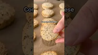 Thumbnail: Japanese-style Earl Grey Biscuits #recipe