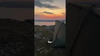 Thumbnail: I Woke Up to This at The Top of a Mountain in Norway 🇳🇴 #shorts #norway #camping